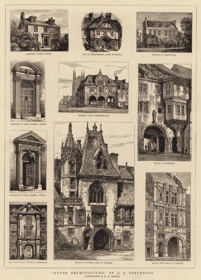 房屋建筑 作者 Henry William Brewer