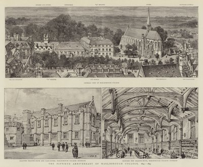 马尔堡学院成立五十周年，1843-1893 作者 亨利威廉布鲁尔