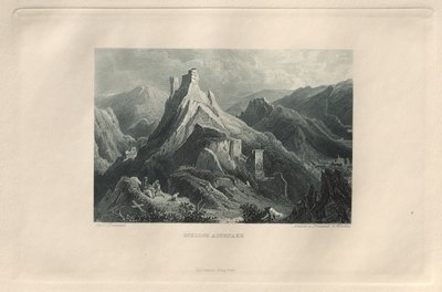 风景如画且浪漫的莱茵兰：阿尔特纳城堡，1928年。 作者 亨利·温克尔斯