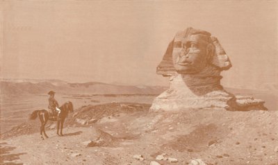 狮身人面像前的波拿巴，1886年，1896年 作者 亨利·沃尔夫