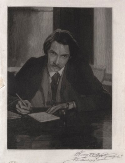 罗伯·路易斯·史蒂文森（1909）。 作者 亨利·沃尔夫