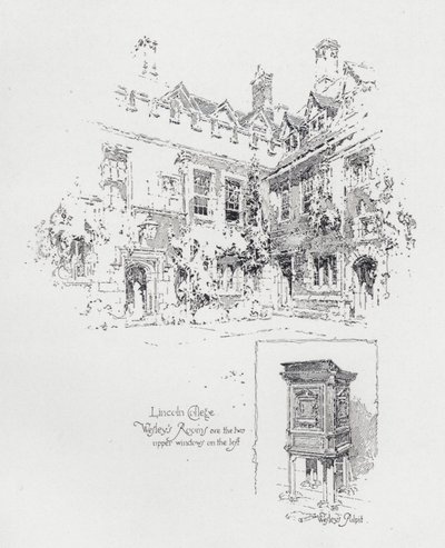 Pulpit used by English Methodist preacher John Wesley