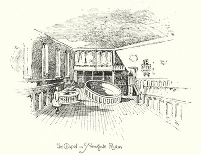 The Chapel, Newgate Prison, London (litho) 作者 赫伯特（后）雷尔顿