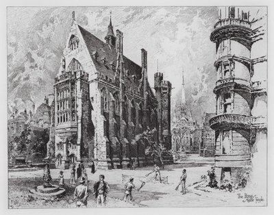 The Library, Middle Temple (engraving) 作者 赫伯特（后）雷尔顿