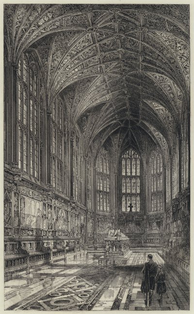 The Memorial Chapel (engraving) 作者 赫伯特（后）雷尔顿