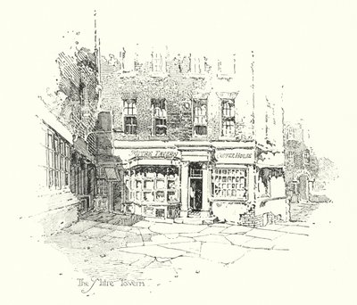 The Mitre Tavern, London (litho) 作者 赫伯特（后）雷尔顿