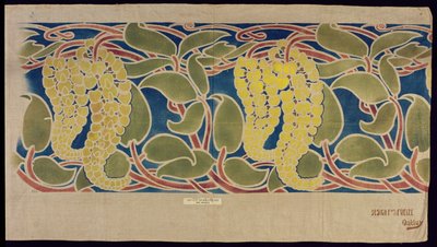 模板纺织品样品，c.1896 作者 赫伯特·奥克利