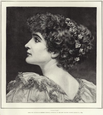 Lucille，Herbert Schmalz 作者 Herbert Gustave Schmalz