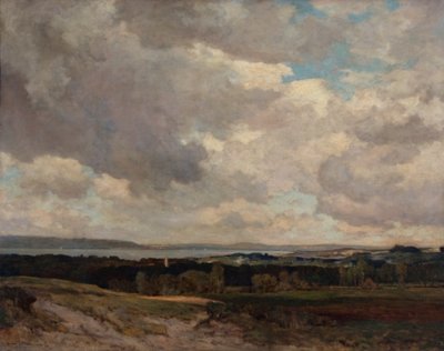 加莱海峡（布面油画） 作者 赫伯特·休斯·斯坦顿