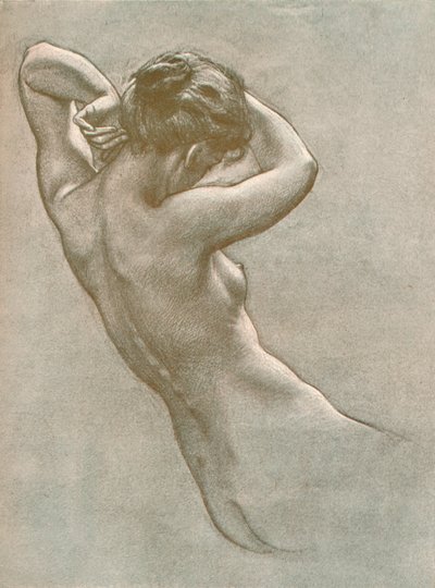 研究Prospero召唤若虫和神灵，c1902，1903年 作者 赫伯特·詹姆斯·德雷珀