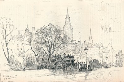 白厅c1893 作者 赫伯特·孟席斯·马歇尔