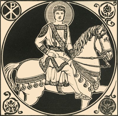 查士丁尼皇帝（Emperor Justinian），1924年。 作者 赫伯特·诺里斯