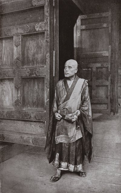 佛祖（黑白照片） 作者 赫伯特·庞廷