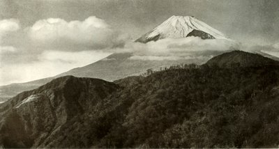 富士山，1910年。 作者 赫伯特·庞廷