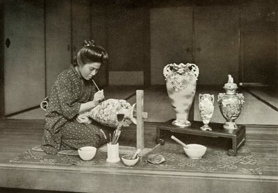 出口彩陶，1910年。 作者 赫伯特·庞廷