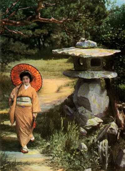 通过灯笼，1010年。 作者 赫伯特·庞廷