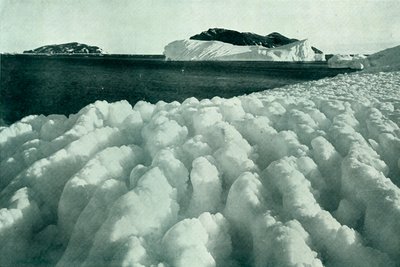 《大雪过后的冰浪》，c19101913，1913年。 作者 赫伯特·庞廷