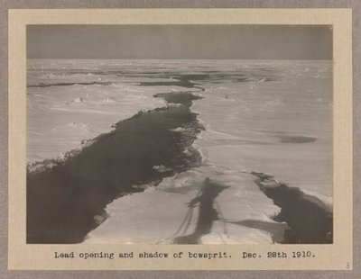 Terra Nova 号（1884 年）在冰群中屹立不倒 作者 赫伯特·庞廷