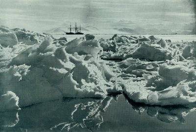 麦克默多湾的Terra Nova，c19101913，1913年 作者 赫伯特·庞廷