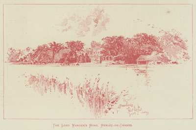 Lord Warden&39;s Home，Henley-on-Thames 作者 赫伯特·雷顿