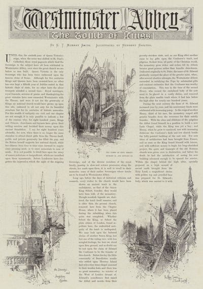 威斯敏斯特修道院 作者 Herbert Railton
