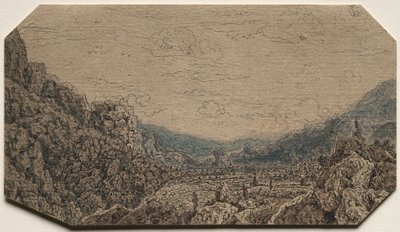 封闭的山谷c。 1623-30。 作者 大力士西格斯