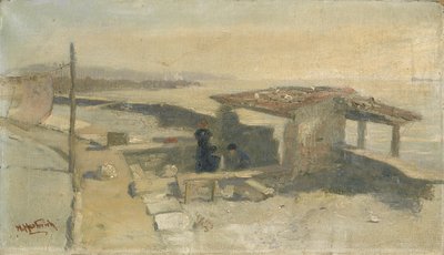 伦巴底漂白厂的草图，1892年。 作者 赫尔曼·哈特维奇（Herman Hartwich）