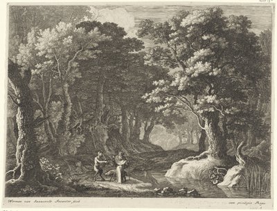 圣安东尼大帝的诱惑
忏悔圣徒的风景画（系列名称） 作者 Lodewijk XIV（法兰克国王）
