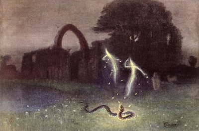 Will-o&39;-the-wisp和Snake 作者 赫尔曼·亨德里希