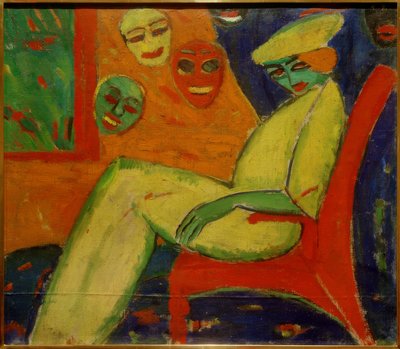 戴着面具的女士 作者 赫尔曼·斯坦纳