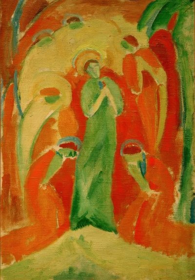 圣徒崇拜的天使 作者 赫尔曼·斯坦纳