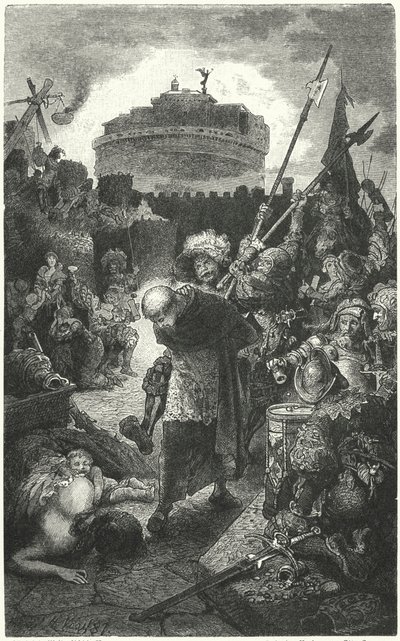 德国Landsknechts在1527年掠夺罗马 作者 赫尔曼·沃格尔