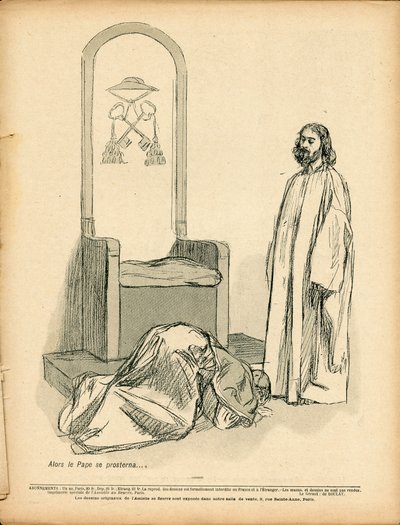 黄油板，第143号，黑白讽刺作品 作者 赫尔曼·沃格尔