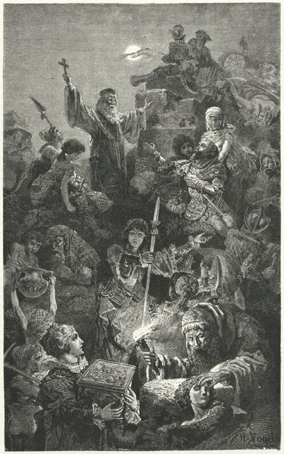 1570年奥斯曼人围攻威尼斯城市尼科西亚 作者 赫尔曼·沃格尔