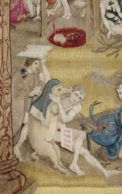 人间欢乐花园。 约 1560（挂毯） 作者 Hieronymus（之后）Bosch