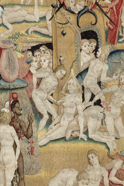 人间欢乐花园。 约 1560（挂毯） 作者 Hieronymus（之后）Bosch