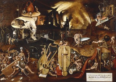地狱， 作者 Hieronymus Bosch