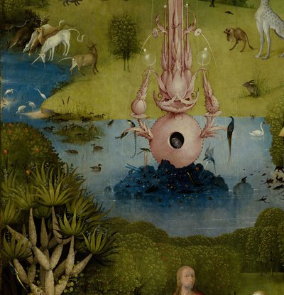 人间花园，1490-1500 作者 Hieronymus Bosch