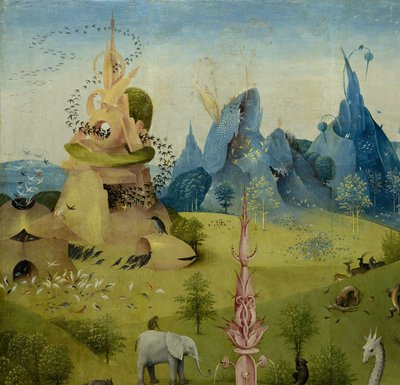 人间花园，1490-1500 作者 Hieronymus Bosch