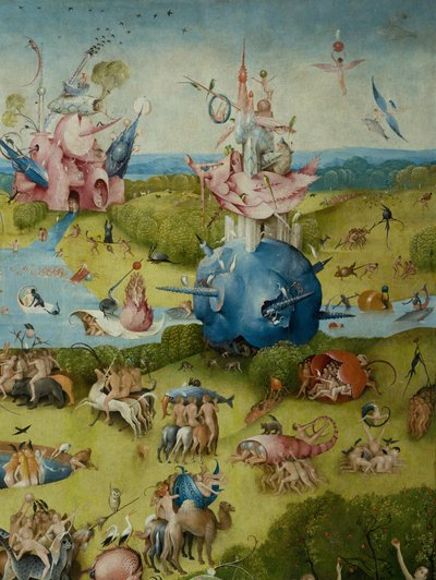 人间花园，1490-1500 作者 Hieronymus Bosch