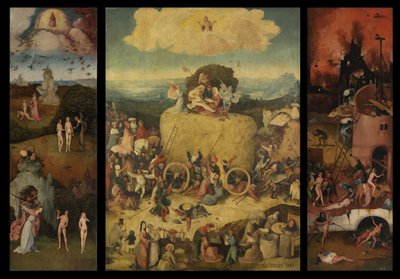 海恩三联画c。 1516 作者 Hieronymus Bosch