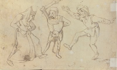 三个跳舞的人物 作者 Hieronymus Bosch