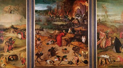 圣安东尼的诱惑三联画 作者 Hieronymus Bosch