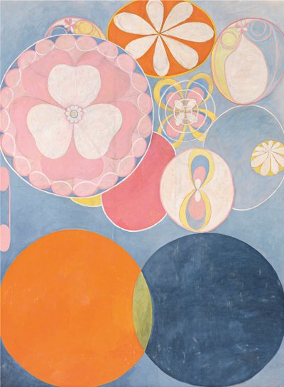 第四组，第2名。十大，童年 作者 Hilma af Klint