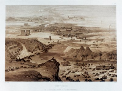 从第二条白内障到地中海》，埃及，1841年 作者 赫梅利