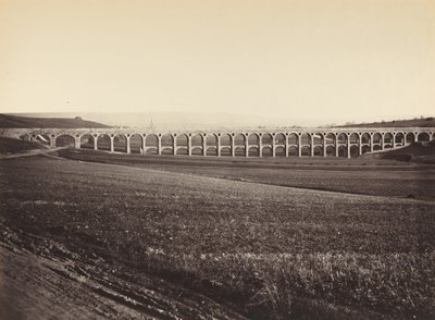 Arcades de pont sur Vanne Arcades, Vanne上的桥，1873年。 作者 希波吕特·奥古斯特·科拉德