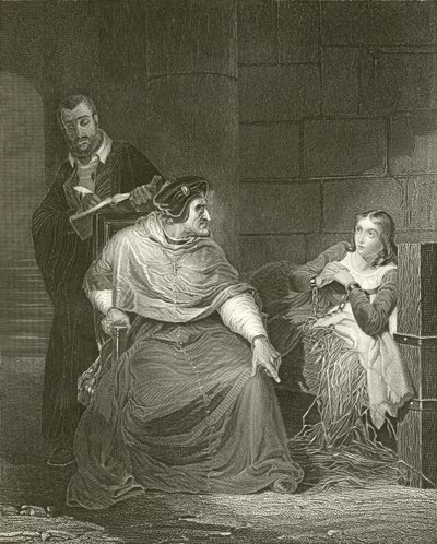 圣女贞德 作者 希波吕特·德拉罗什（Hippolyte Delaroche）