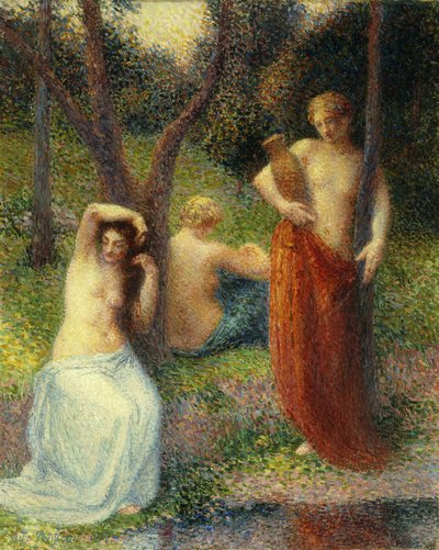 三个恩惠； Les Trois Graces，1917年 作者 伊波利特·佩蒂让