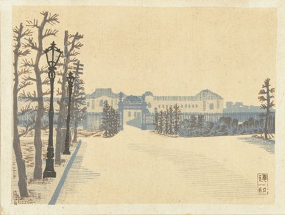 赤坂宫
赤坂宫（物体上的标题）
Herinneringen aan Tokyo（系列标题）
Tokyo kaiko zue（系列标题） 作者 植村真郎