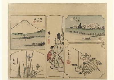 晴风与富士 作者 竹内真八（Hoeido）